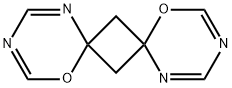 1,9-Dioxa-3,5,11,13-tetraazadispiro[5.1.5.1]tetradeca-2,4,10,12-tetraene 结构式