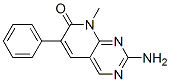 Pyrido[2,3-d]pyrimidin-7(8H)-one,  2-amino-8-methyl-6-phenyl- 结构式