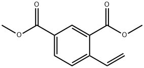 4-ETHENYL-1,3-BENZENE DECARBOXYLIC ACID DIMETHYL ESTER 结构式