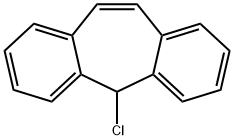 5H-二苯并[A,D]环庚烯, 5-氯- 结构式