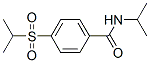 N-Isopropyl-p-(isopropylsulfonyl)benzamide 结构式