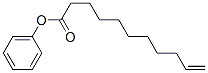 苯基十一碳-10-烯酸酯 结构式