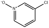 3-氯吡啶-N-氧化物 结构式