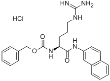 Z-ARG-ΒNA · HCL 结构式