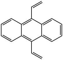 9,10-二乙烯基蒽 结构式