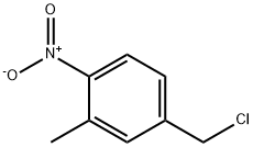 ALPHA-氯-3-甲基-4-硝基甲苯 结构式