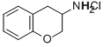 苯并二氢吡喃-3-胺盐酸盐 结构式