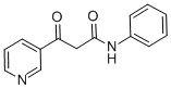 BETA-OXO-N-PHENYL-3-PYRIDINEPROPANAMIDE 结构式