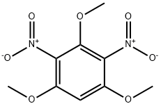1,3,5-三甲氧基-2,4-二硝基苯 结构式