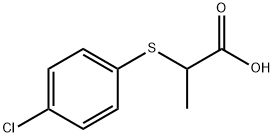 2-(4-氯-苯基磺胺)丙酸 结构式