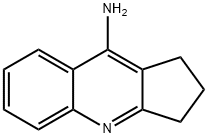 2,3-二氢-1H-环戊并[B]喹啉-9-胺 结构式