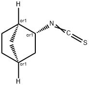 外-双环[2.2.1]庚-2-基异硫氰酸酯 结构式