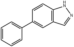 5-PHENYL-1H-INDAZOLE 结构式