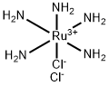 二氯化戊氨络物氯钌(III) 结构式
