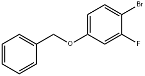 4-(苄氧基)-1-溴-2-氟苯 结构式