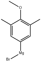3,5-二甲基-4-甲氧基苯基溴化镁 结构式