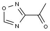 3-乙酰基-1,2,4-噁二唑 结构式