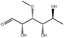 3-O-Methyl-6-deoxy-L-glucose 结构式