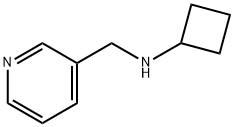 N-(吡啶-3-基甲基)环丁胺 结构式