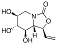 3H-Oxazolo[3,4-a]pyridin-3-one, 1-ethenylhexahydro-6,7,8-trihydroxy-, (1S,6S,7R,8R,8aS)- (9CI) 结构式