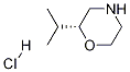 (R)-2-isopropylmorpholine hydrochloride 结构式