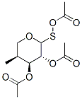 L-Arabinopyranoside, methyl 1-thio-, triacetate 结构式