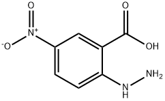 Benzoicacid,2-hydrazino-5-nitro- 结构式