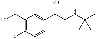 甲醇中沙丁胺醇溶液标准物质 结构式