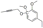 Benzene, 4-1-(2-butynyloxy)ethyl-1,2-dimethoxy- 结构式