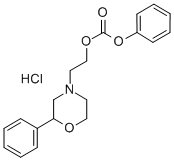 Carbonic acid, phenyl 2-(2-phenyl-4-morpholinyl)ethyl ester, hydrochlo ride 结构式