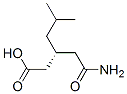 (R)-3-(羰基甲基)-5-甲基己酸 结构式