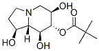 Propanoic acid, 2,2-dimethyl-, octahydro-1,6,8-trihydroxy-7-indolizinyl ester, 1S-(1.alpha.,6.beta.,7.alpha.,8.beta.,8a.beta.)- 结构式