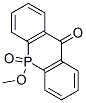5-Methoxyacridophosphin-10(5H)-one 5-oxide 结构式