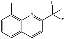 8-METHYL-2-TRIFLUOROMETHYLQUINOLINE 结构式