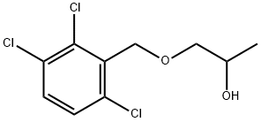 1-[(2,3,6-trichlorophenyl)methoxy]propan-2-ol 结构式