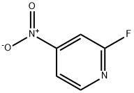 2-氟-4-硝基吡啶 结构式