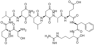 Β-基质分泌酶Ⅱ 结构式