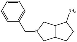 2-苄基-4-氨基-八氢-环戊基并[C]吡咯 结构式