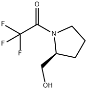 2-Pyrrolidinemethanol, 1-(trifluoroacetyl)-, (2S)- (9CI) 结构式