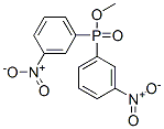 Bis(m-nitrophenyl)phosphinic acid methyl ester 结构式