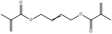 2-丙烯酸, 2-甲基-, 2-丁烯-1,4-二酯 结构式