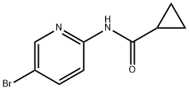 N-(5-bromo-2-pyridinyl)cyclopropanecarboxamide 结构式
