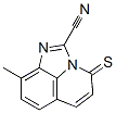 4H-Imidazo[4,5,1-ij]quinoline-2-carbonitrile,  9-methyl-4-thioxo- 结构式
