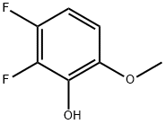2,3-二氟-6-甲氧基苯酚 结构式