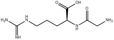 H-GLY-ARG-OH 结构式