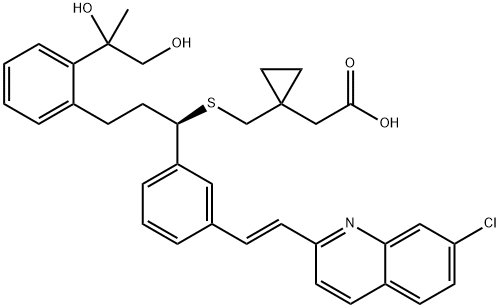 孟鲁斯特1,2二醇 结构式