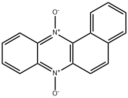 BENZO(A)PHENAZINE-DI-N-OXIDE 结构式