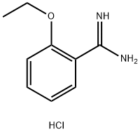 2-乙氧基苯甲脒盐酸盐 结构式