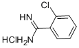 2-氯苯甲脒盐酸盐 结构式