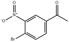 4-溴-3-硝基苯乙酮 结构式